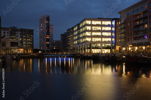 Clarence Dock in Leeds Yorkshire © gb27photo