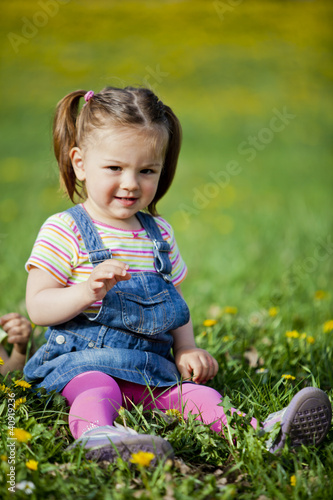 Girl in the field