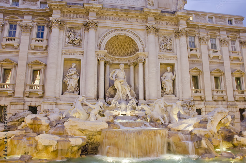 Trevi Fountain in Rome Trevi Fountain in Rome