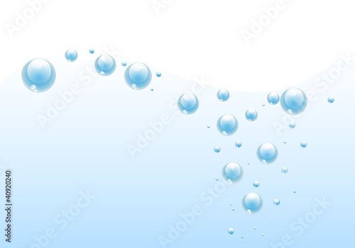 Water drops vector