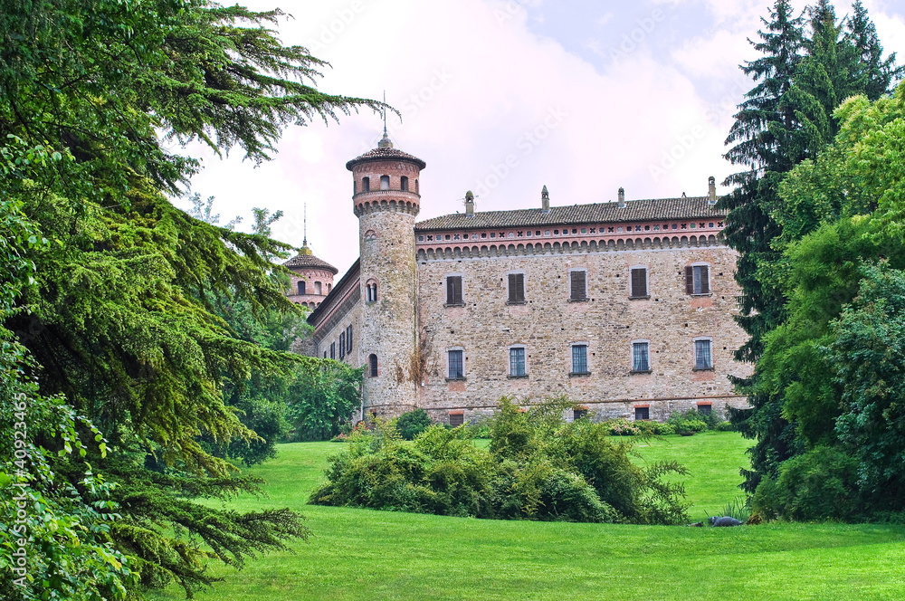 Fototapeta premium Castle of Rezzanello. Emilia-Romagna. Italy.