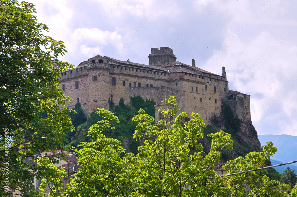 Castle of Bardi. Emilia-Romagna. Italy.