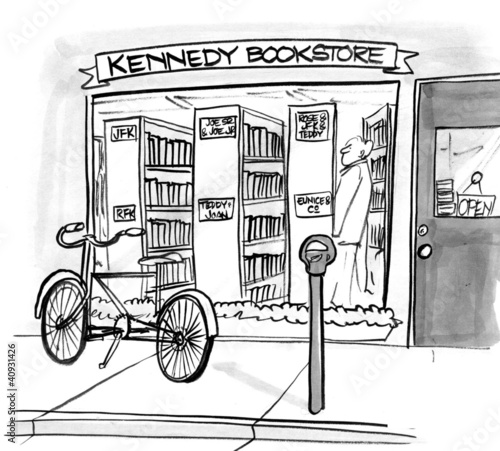 Fotografie Kennedy bookstore