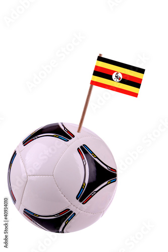 Soccerball or football in Uganda photo