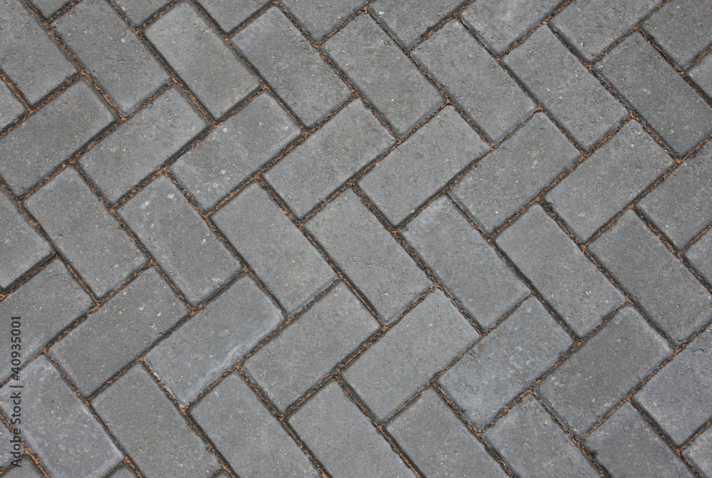 New Block Paving in Herringbone Pattern New Block Paving in Herringbone Pattern
