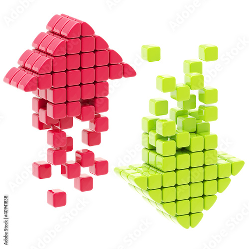 Download and upload arrow i...