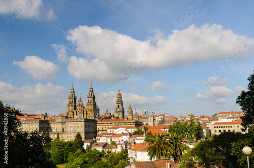 Obraz na plátně Cathedral of Santiago de Compostela