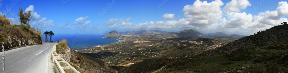 Vista Panoramica del monte cofano