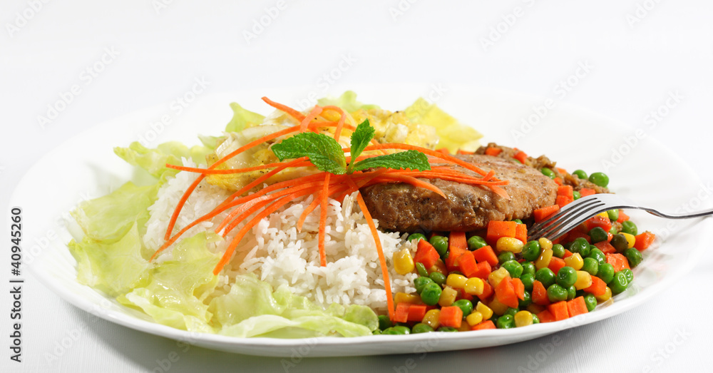 Pork and Rice Pork and Rice