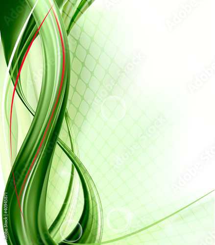 Business elegant abstract green background.