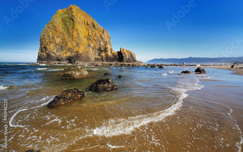 canon beach in morning time