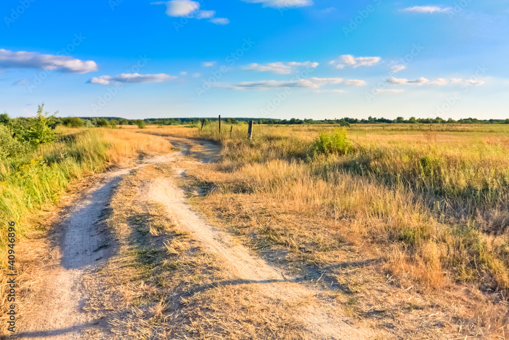 dusty road