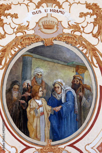 The Twelve Year Old Jesus in the Temple