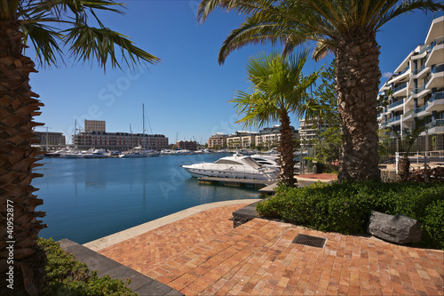 Cape Town V&A Waterfront harbor