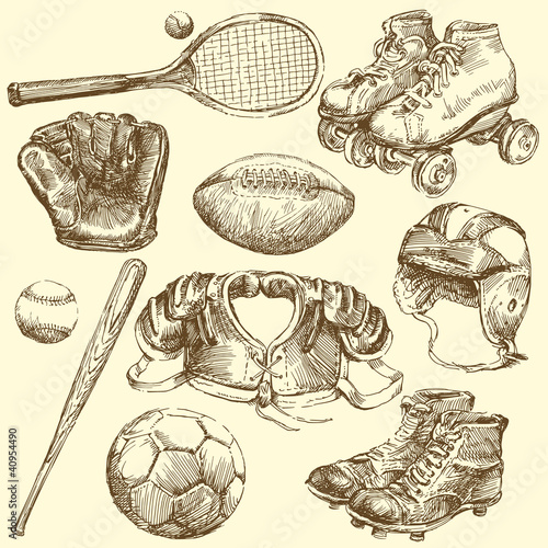 vintage sports equipment