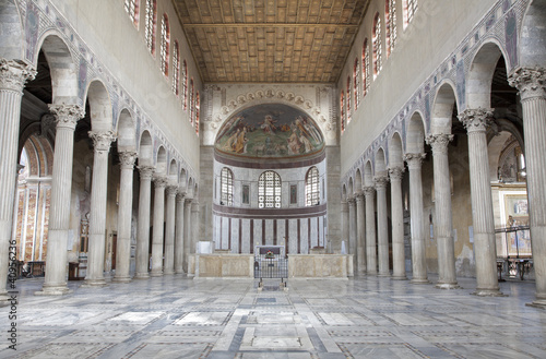 Rome - interior of Santa Sabina church