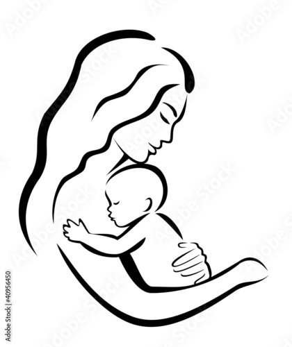 Mother and baby