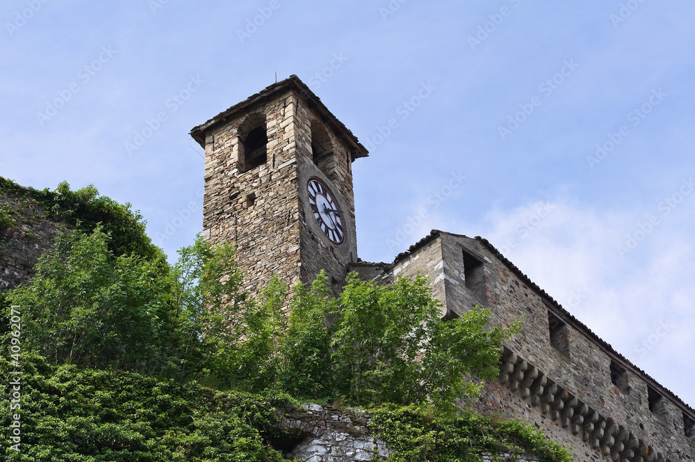 Castle of Bardi. Emilia-Romagna. Italy.