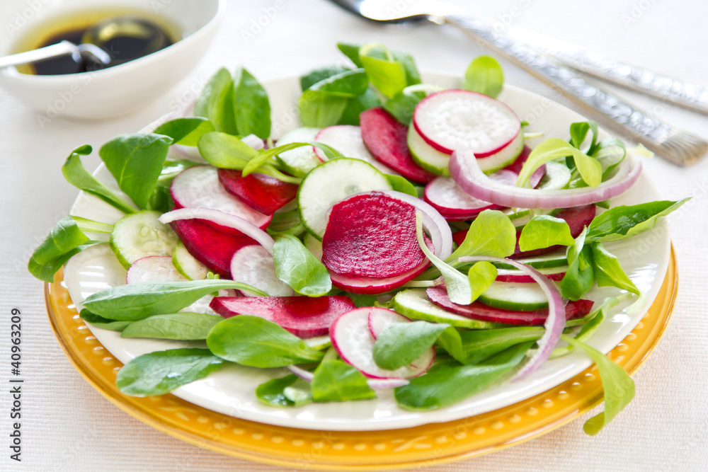 Beetroot and radish salad Beetroot and radish salad