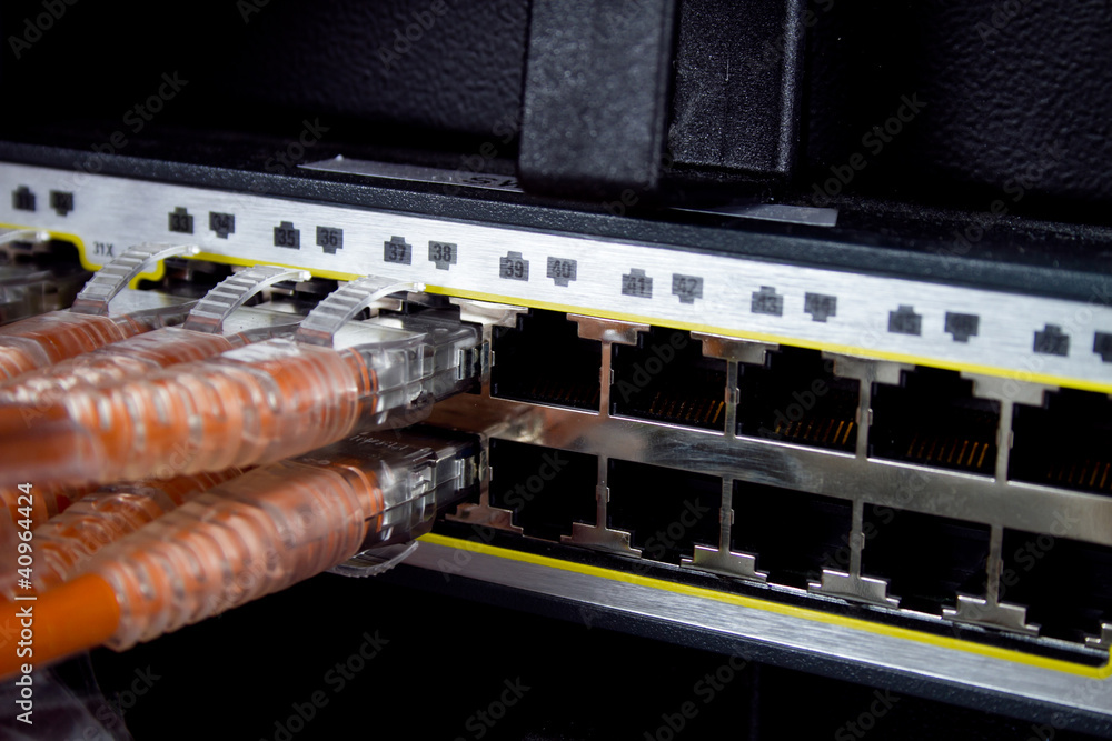network router and cables network router and cables