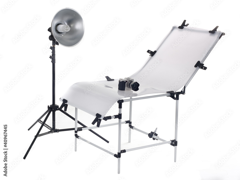 The equipment for a photo in studio The equipment for a photo in studio