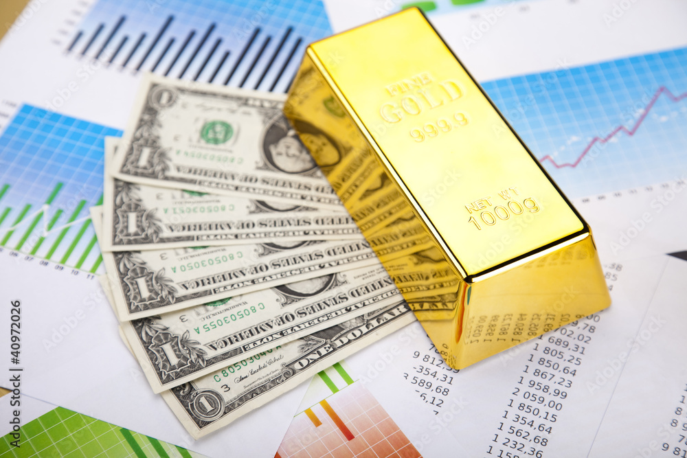 Financial indicators,Chart, Gold bar Financial indicators,Chart, Gold bar