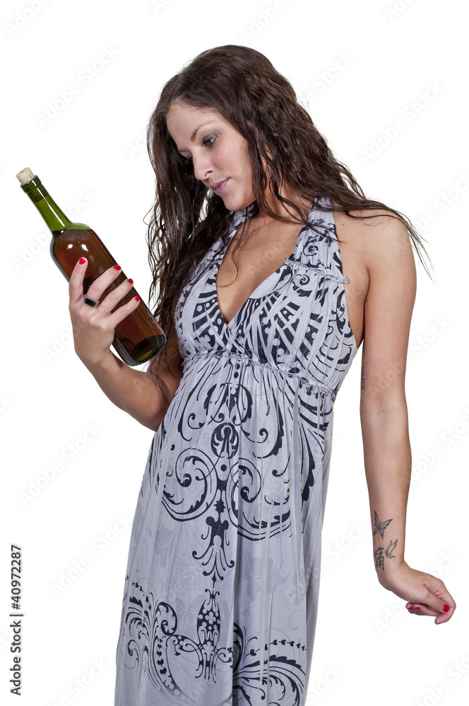 Woman with Wine Woman with Wine