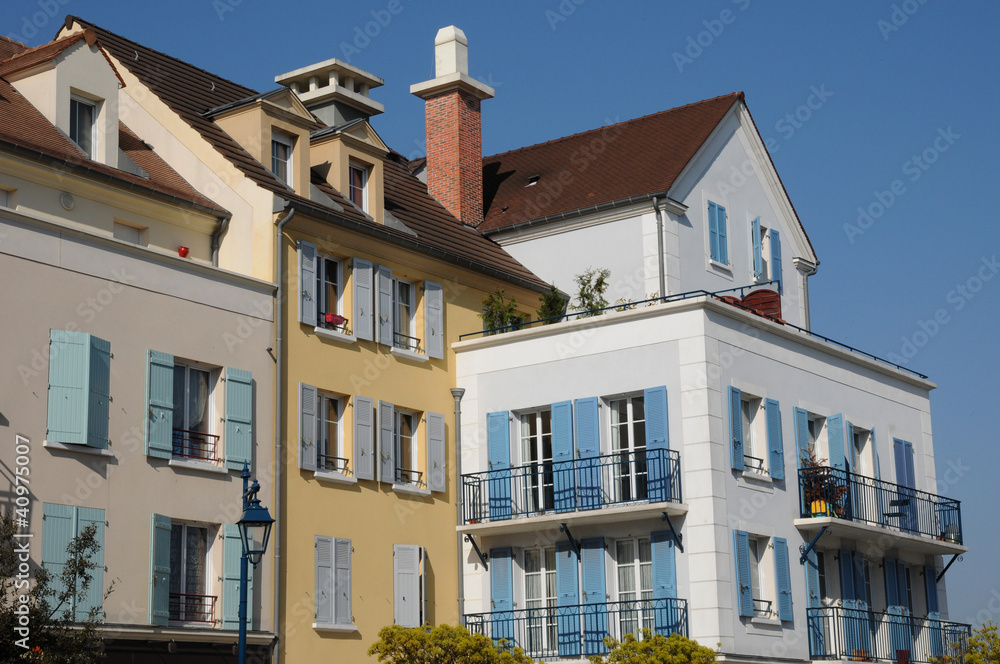 Ile de France, residential block in Vaureal