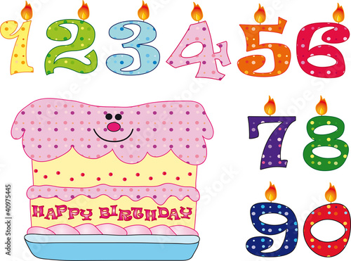 Foto cake for birthday