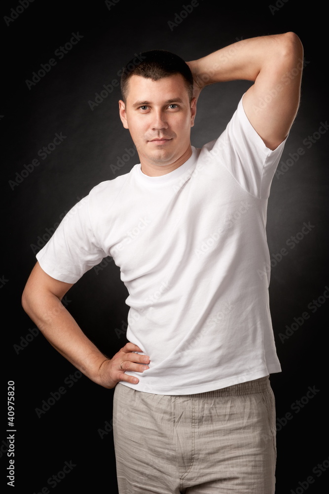 Portrait of the young man Portrait of the young man