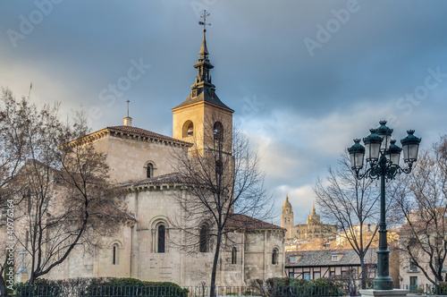 Saint Millan church at Segovia, Spain