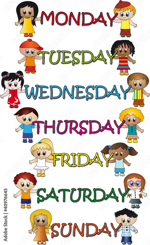 Days of the week Days of the week