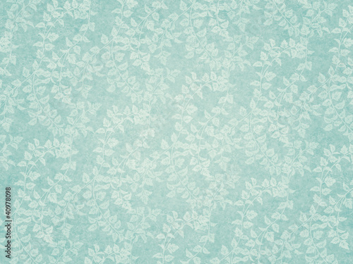 和紙　唐草模様