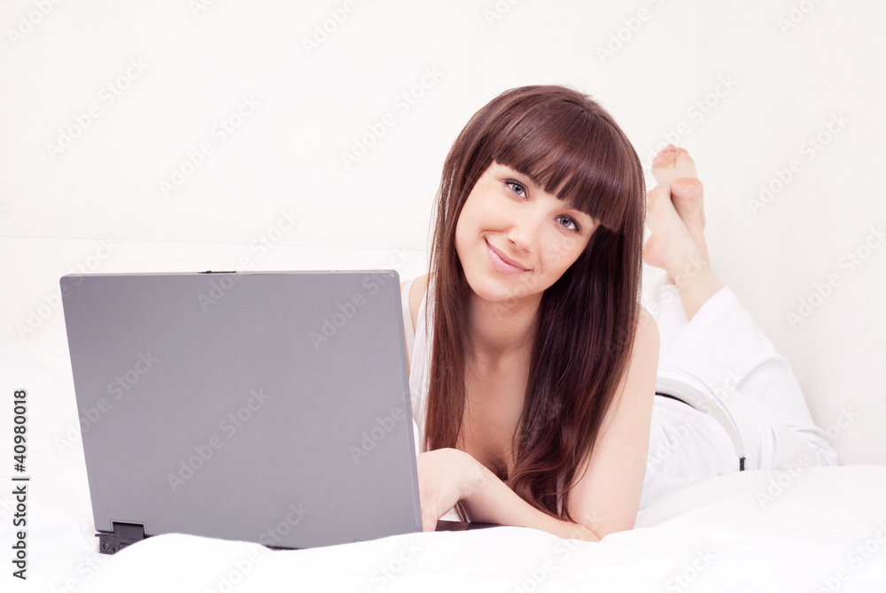 woman with a laptop woman with a laptop