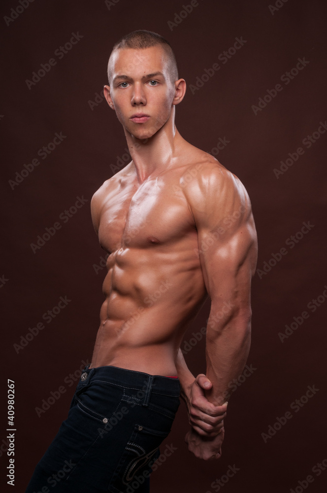 Young bodybuilder