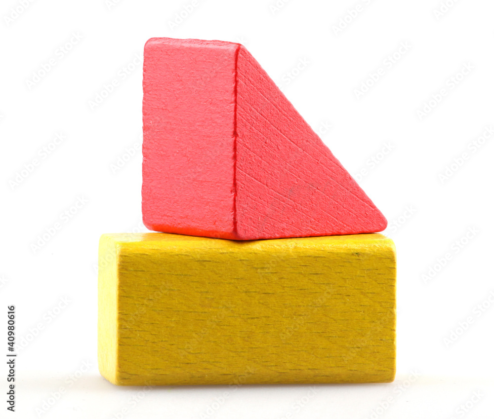 Obraz premium Block building