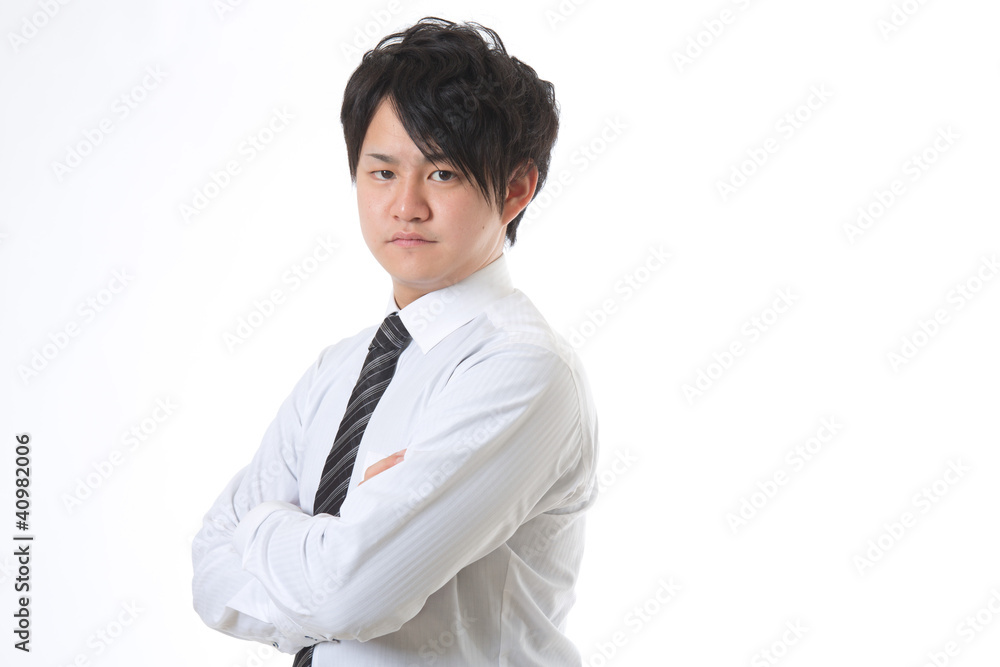 やる気のビジネスマン