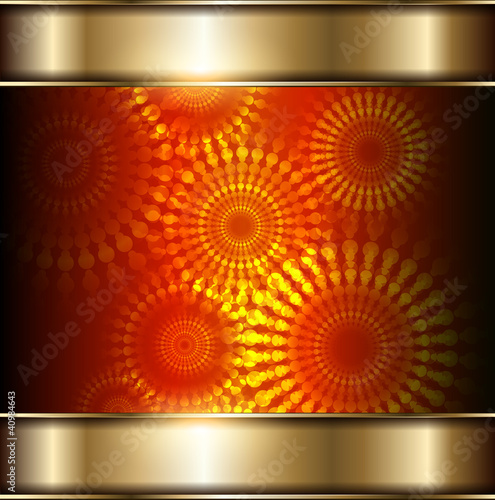 Abstract background orange ...