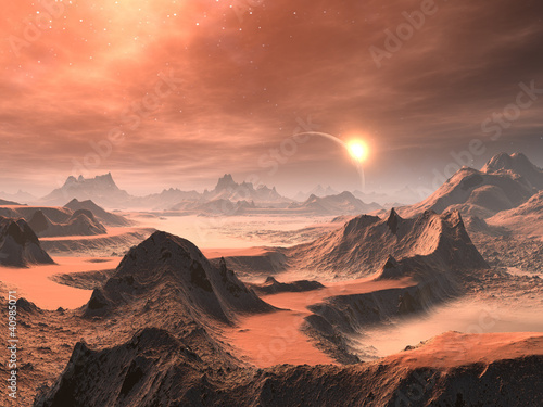 Alien Desert Sunrise / Sunset © Angela Harburn