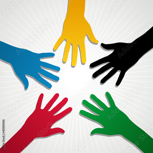 London Olympic Games Hands 2012