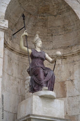Statua della Dea Roma, Campidoglio, Roma