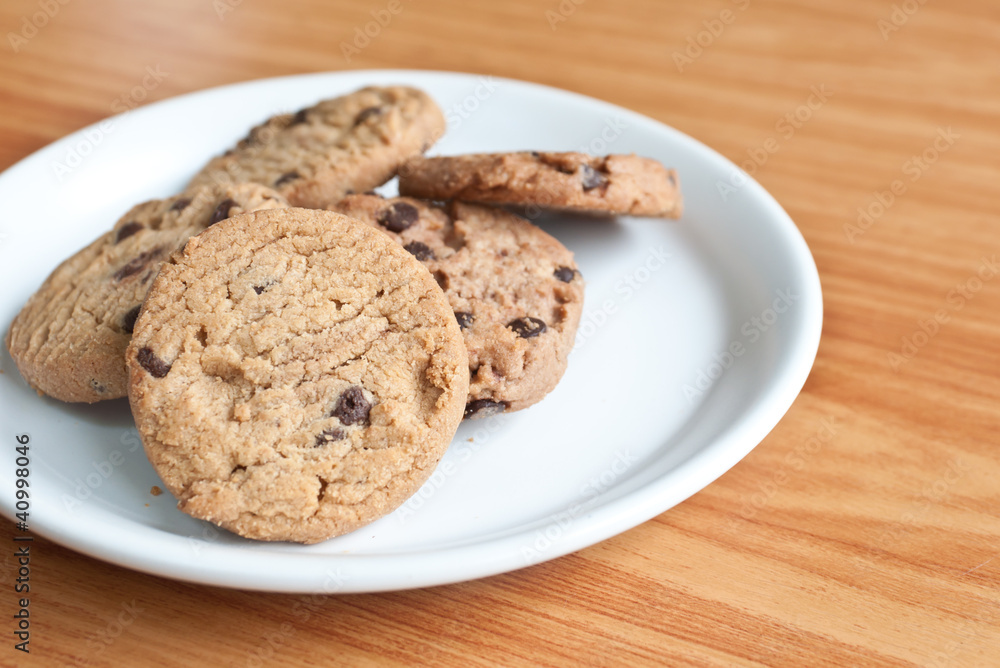 chocolate chips cookies. chocolate chips cookies.