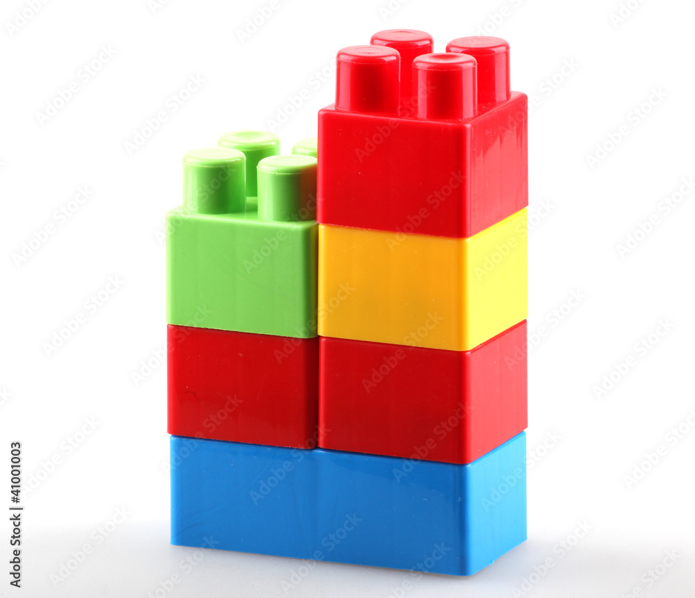 Plastic building blocks Plastic building blocks