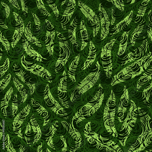 Leaves background. Endless pattern.