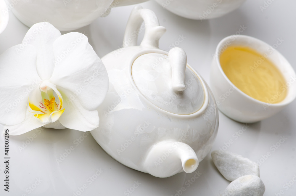 White tea ceremony