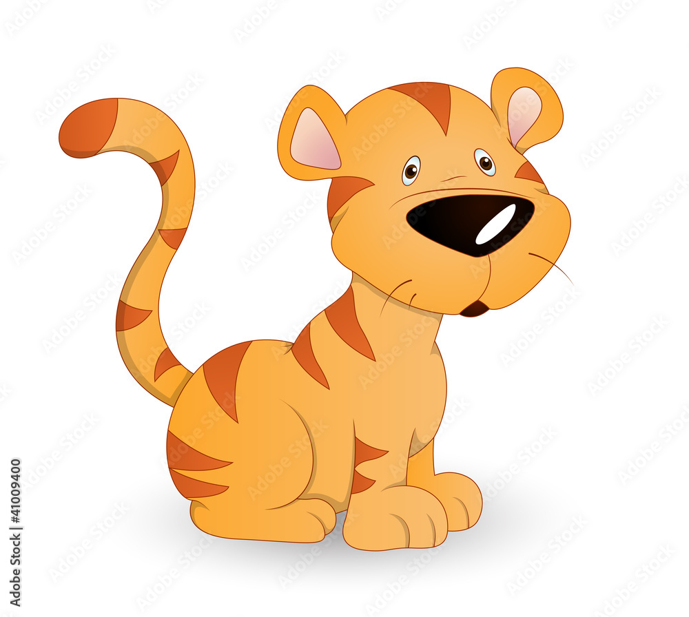 Cute Baby Tiger Cute Baby Tiger
