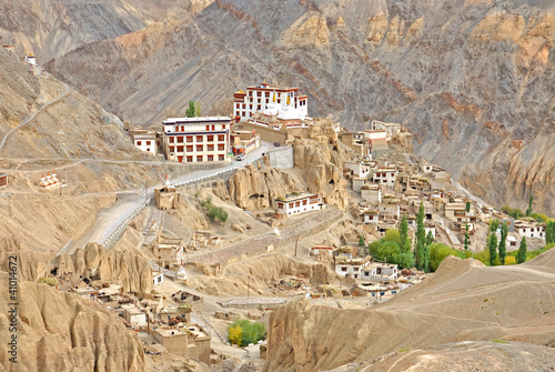 lamayuru maosatery in Leh, Ladakh, India photo