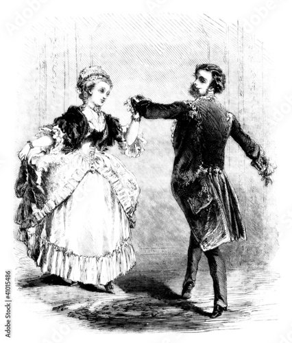 Photos Dancing Menuet - 17th-18th century