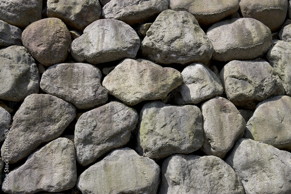 Background – old stone wall