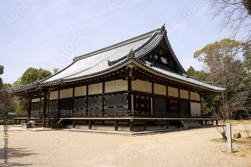 Kondo main hall in Ninna-ji temple, Kyoto, Japan.